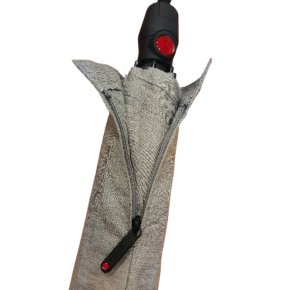 Doppler Knirps T200 medium duomatic melange grey